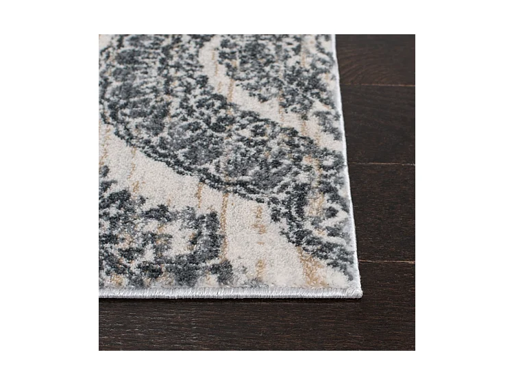 Tapis Gris/Neutre 66 X 213 cm - Lorelei