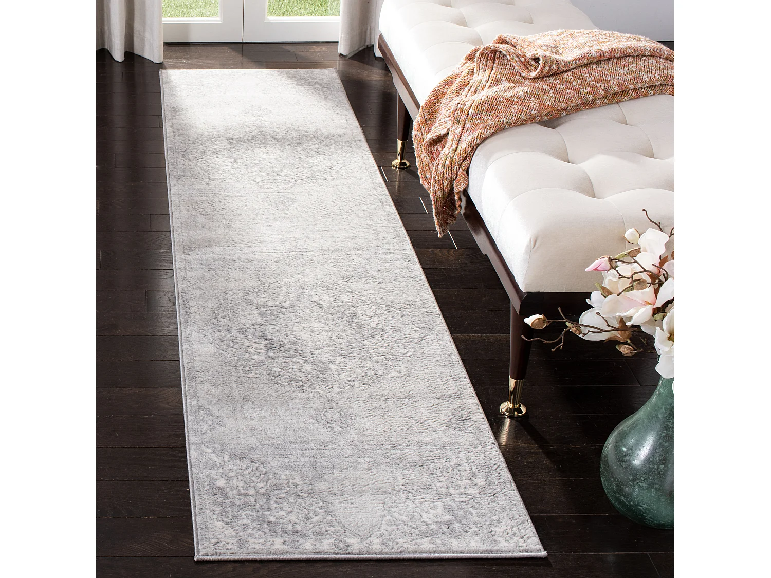 Tapis Gris 61 X 244 cm - Coral