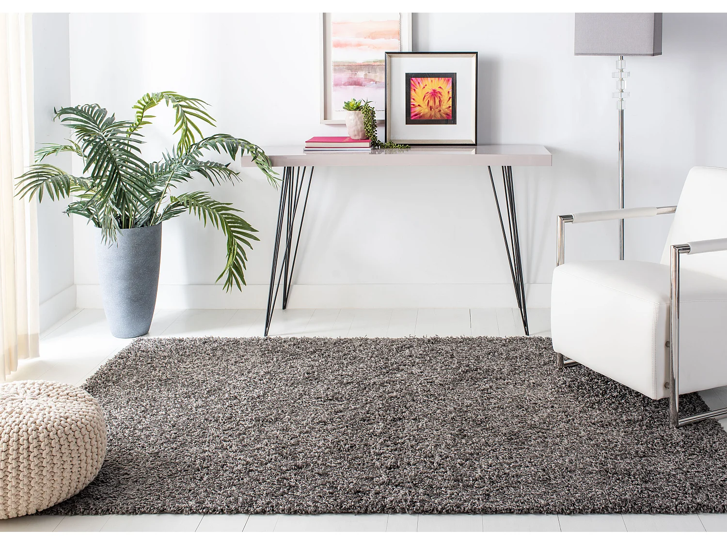 Tapis Gris 122 X 183 cm - Emery