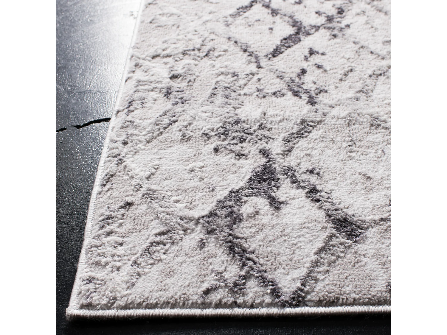 Tapis Gris/Neutre 91 X 152 cm - Léa