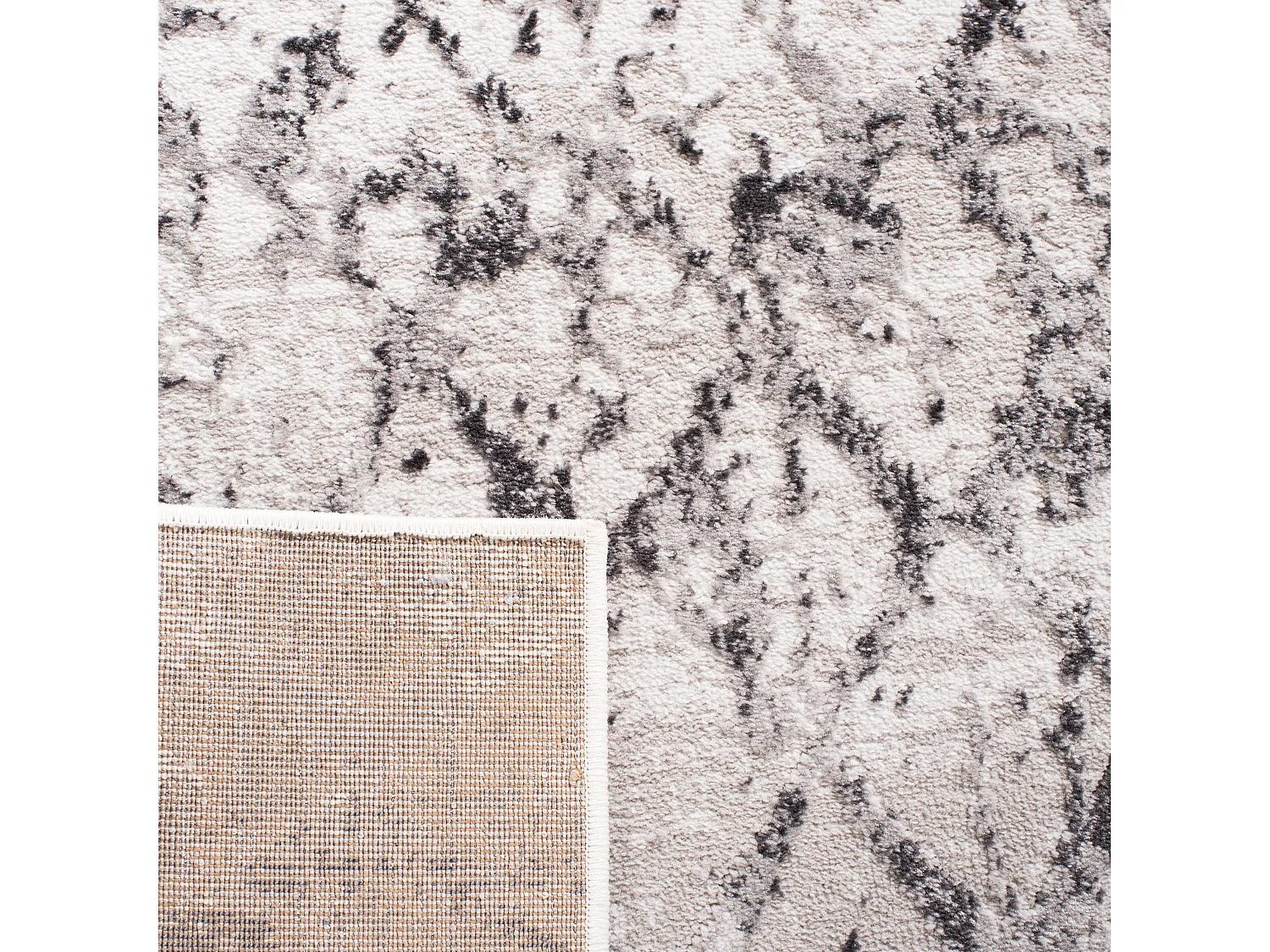 Tapis Gris/Neutre 91 X 152 cm - Léa