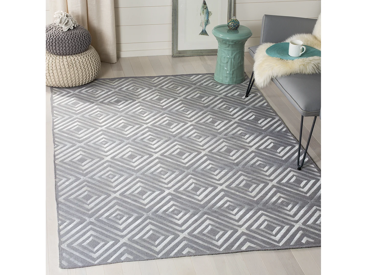 Tapis Gris 152 X 244 cm - Kotori