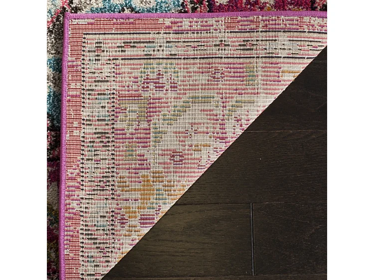 Tapis Rose/Multicolore 91 X 152 cm - Milà