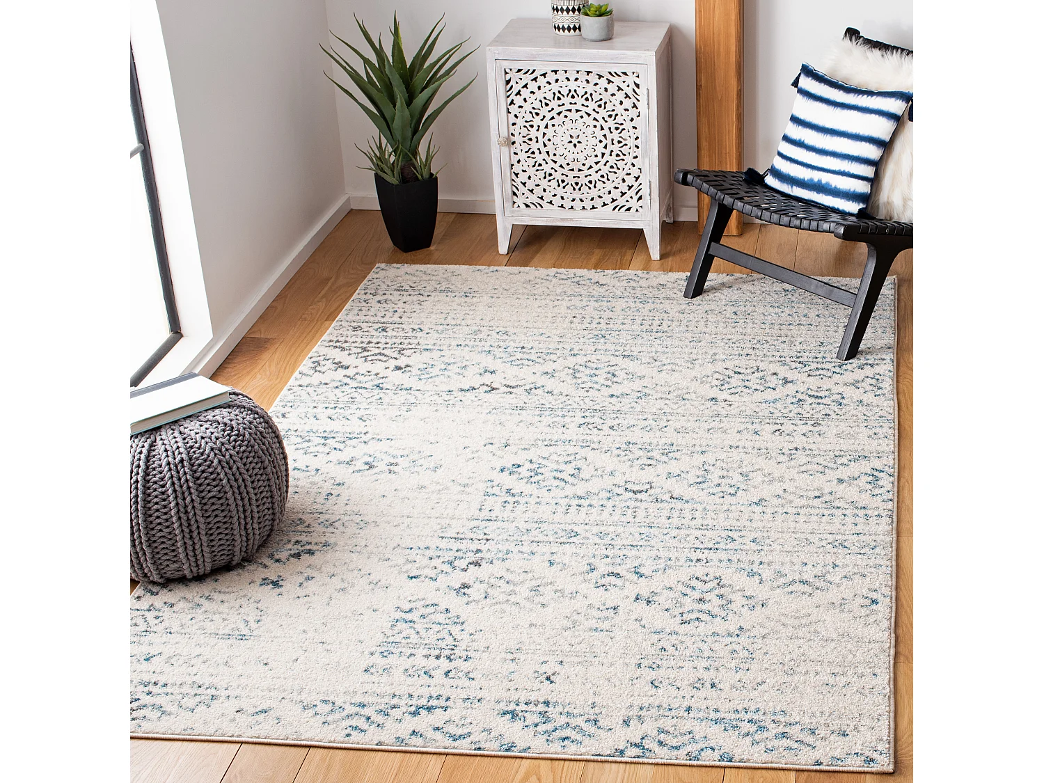 Tapis Blanc 160 X 229 cm - Hope