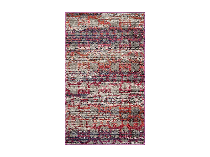 Tapis Gris/Multicolore 122 X 170 cm - Larissa