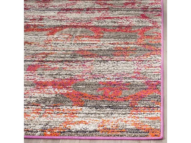 Tapis Gris/Multicolore 122 X 170 cm - Larissa