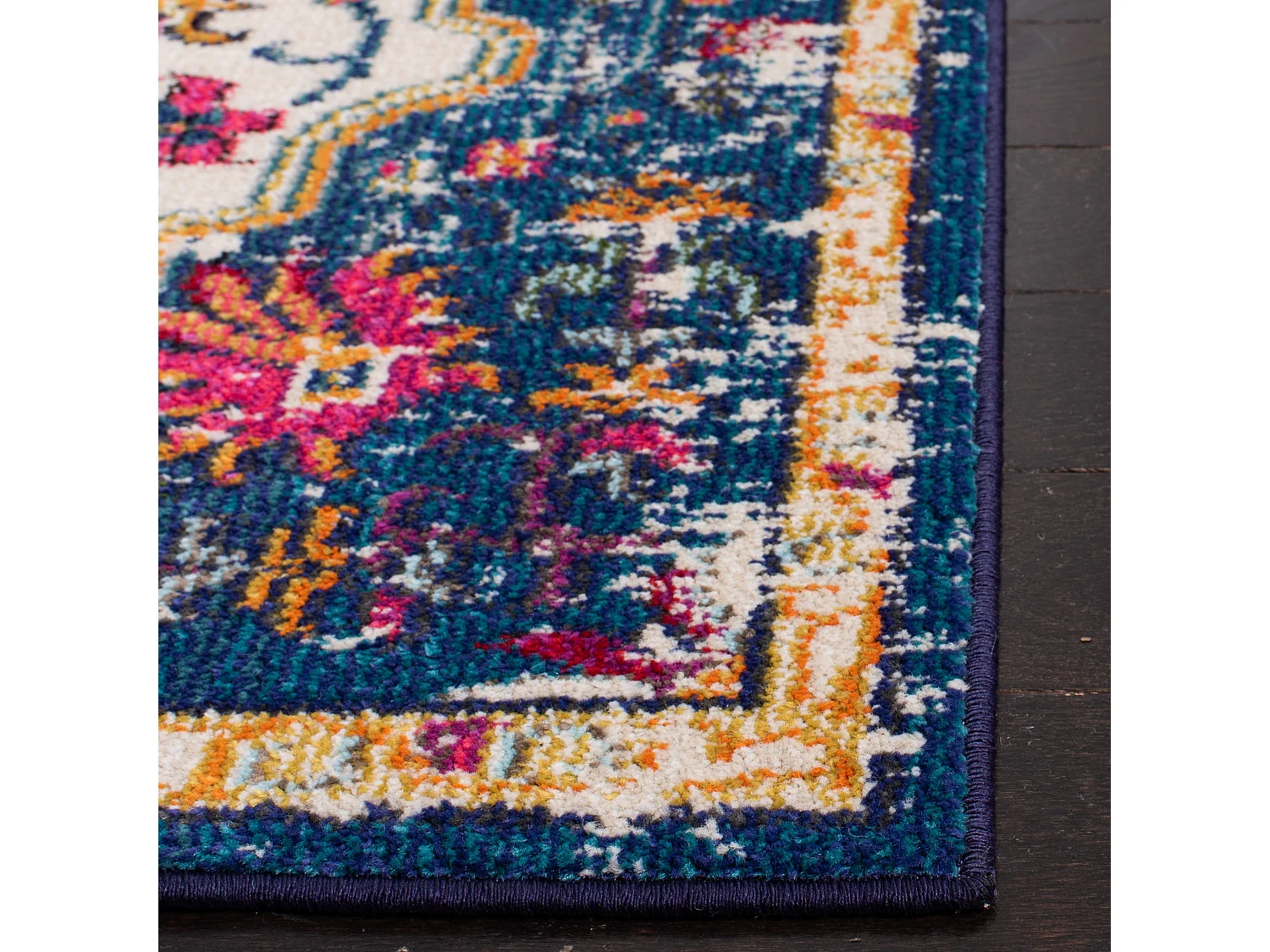 Tapis Neutre/Orange 61 X 244 cm - Maia