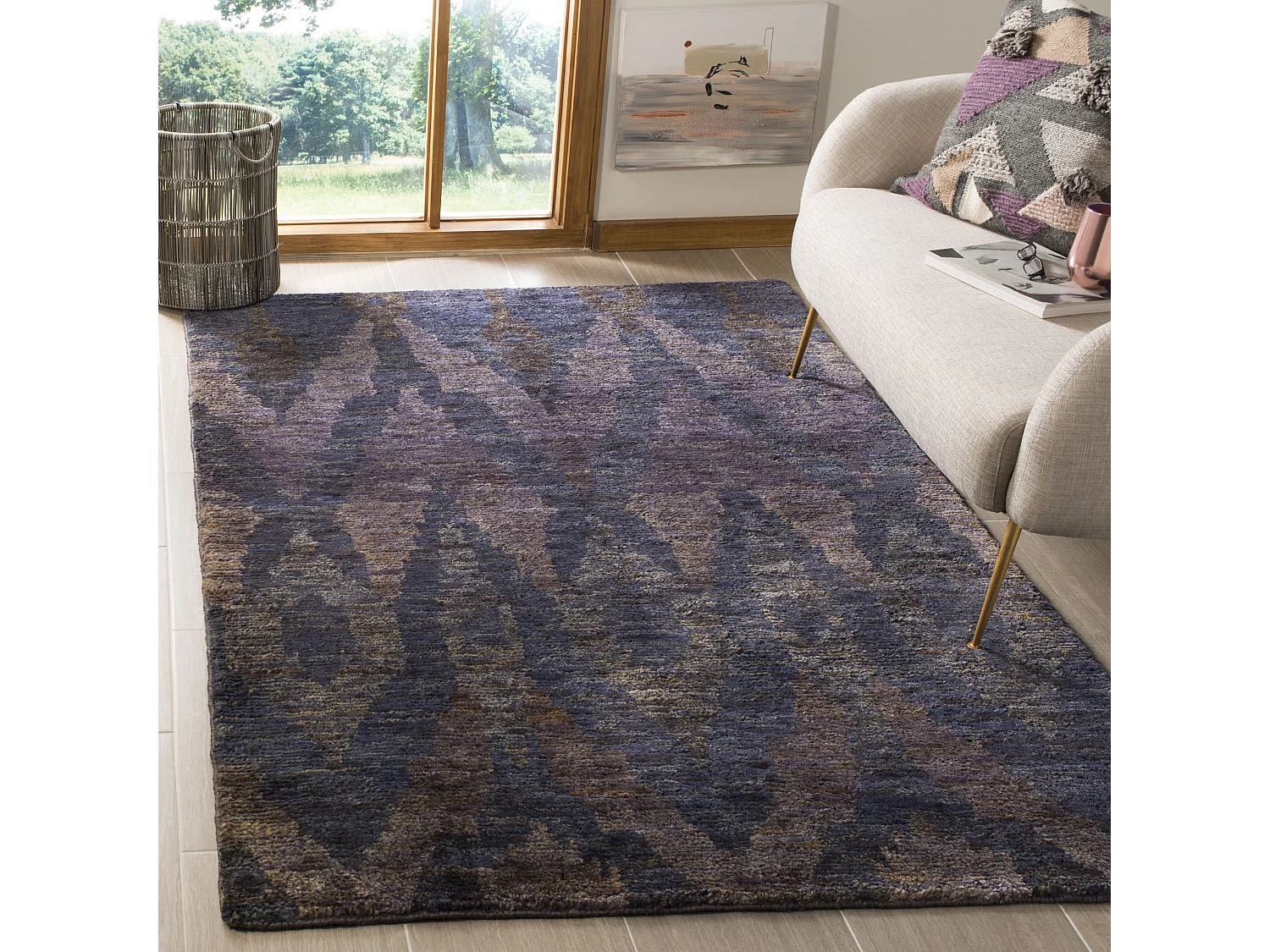 Tapis Violet 122 X 183 cm - Fowler