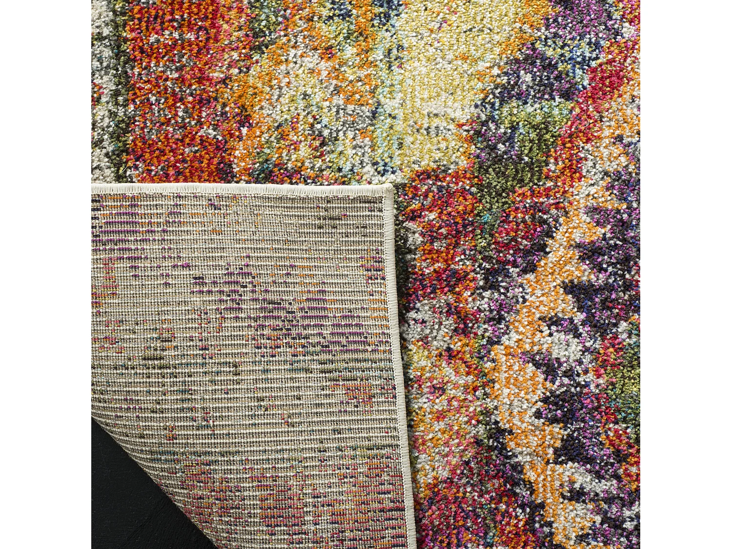 Tapis Violet/Orange 155 X 231 cm - Lilith