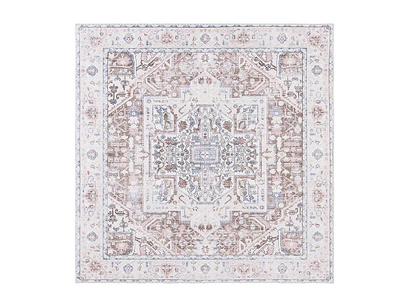 Tapis Taupe/Beige 183 X 183 cm - Serafina