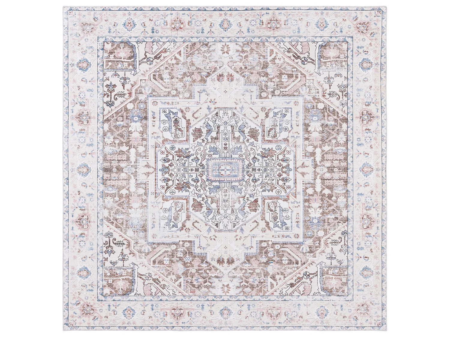 Tapis Taupe/Beige 183 X 183 cm - Serafina