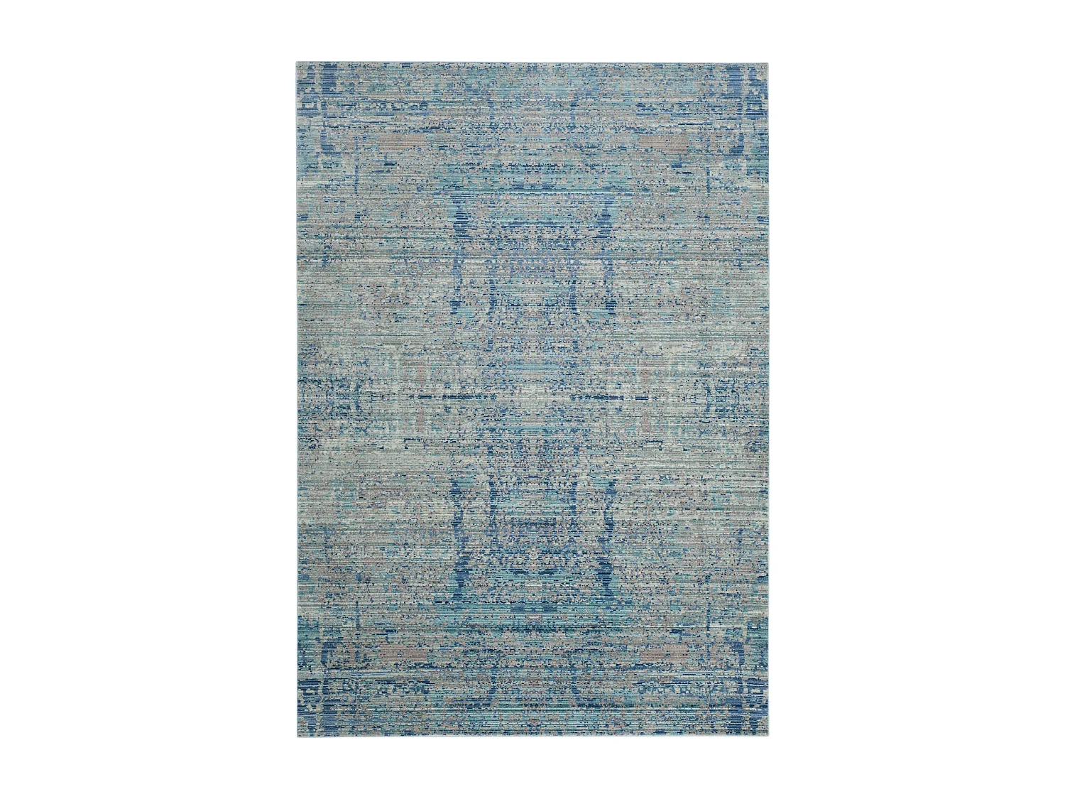 Tapis Bleu/Multicolore 152 X 244 cm - Ariella