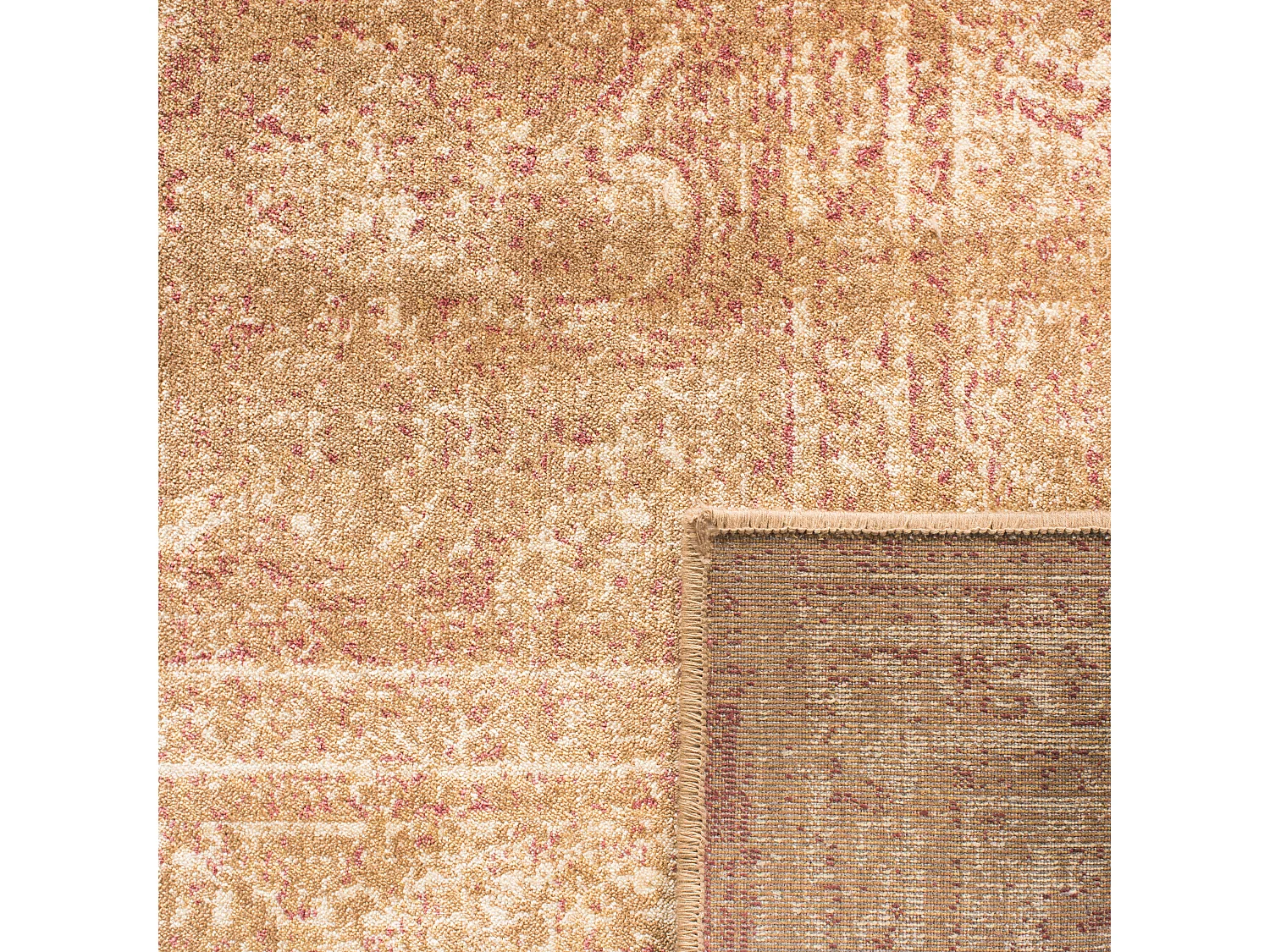 Tapis Marron/Neutre 122 X 170 cm - Olivia