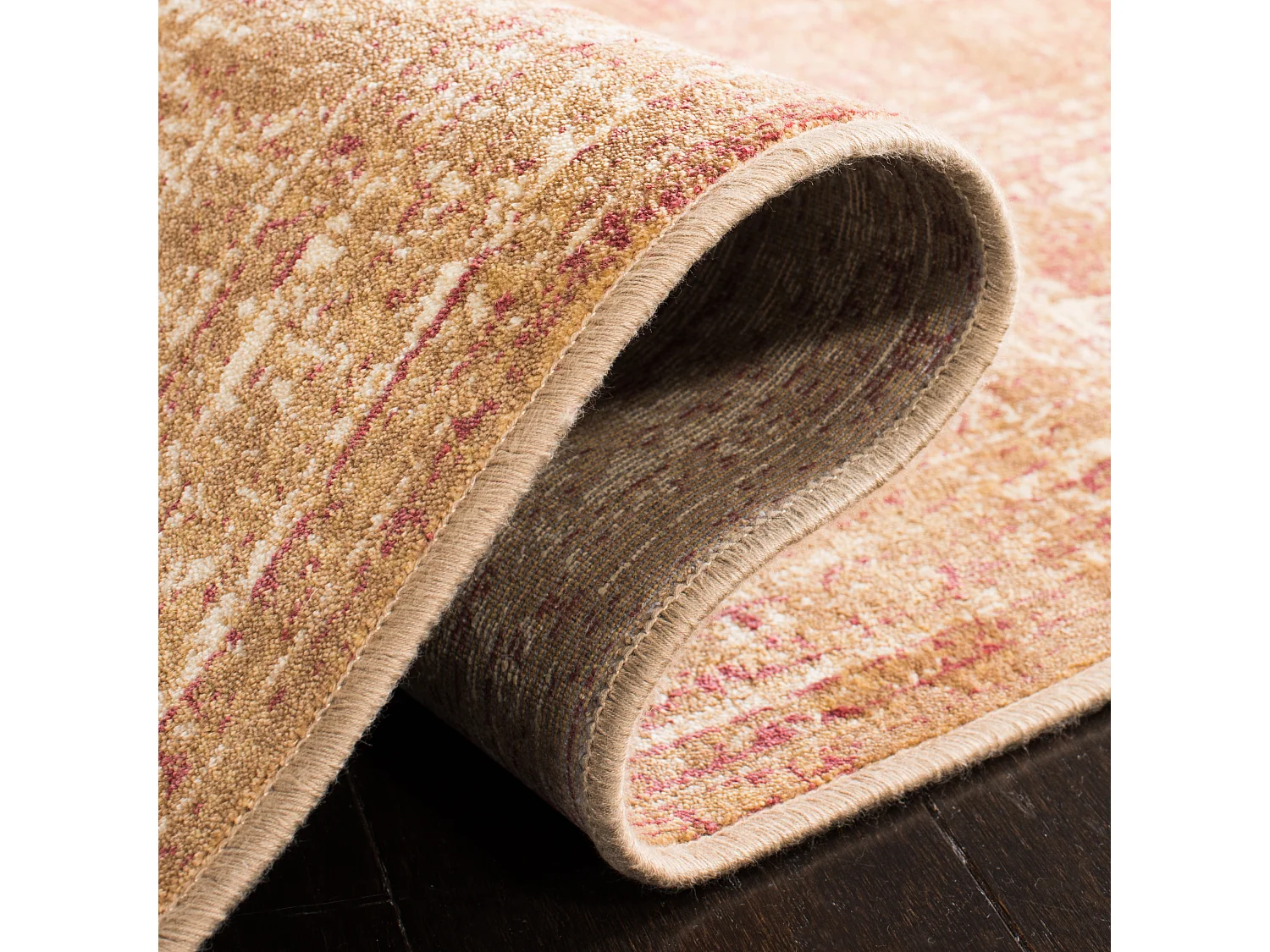 Tapis Marron/Neutre 122 X 170 cm - Olivia