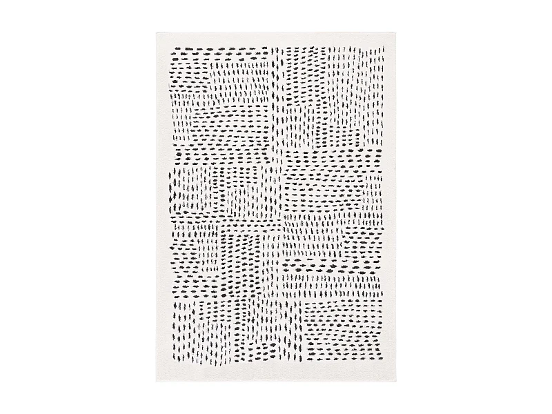 Tapis Ivoire/Noir 183 X 274 cm - Grazia