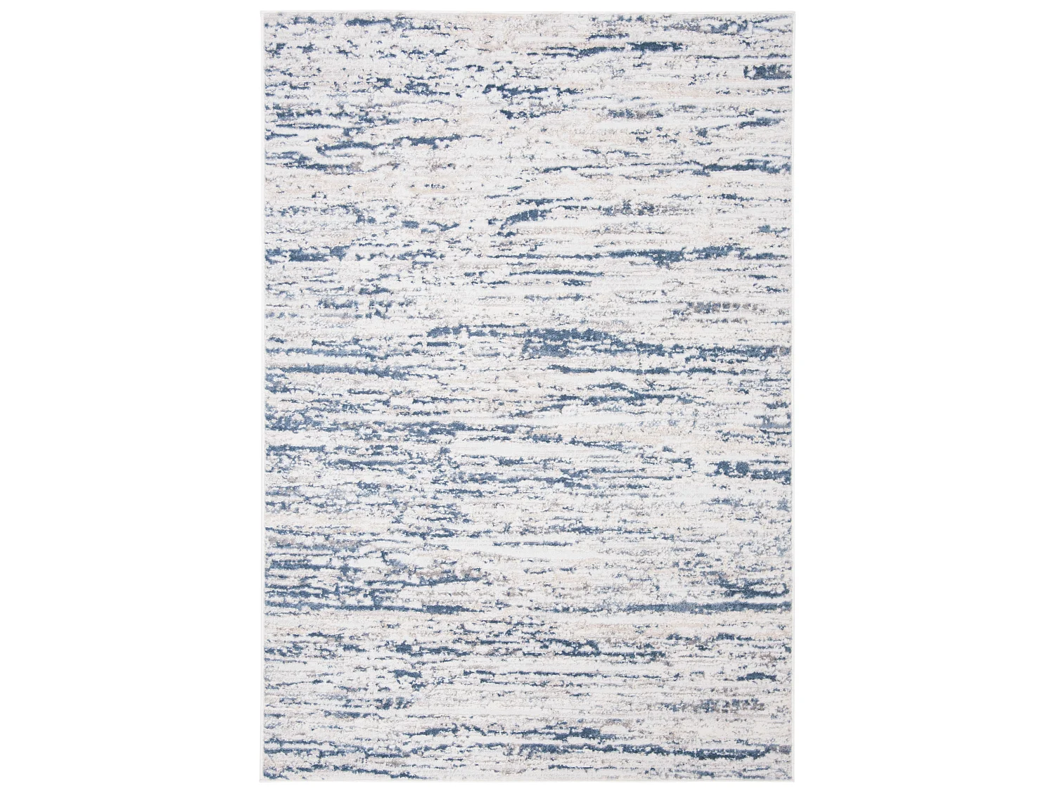 Tapis Neutre/Bleu 122 X 183 cm - Gabriel