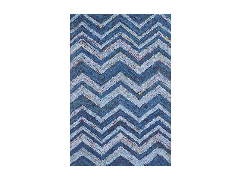 Tapis Bleu/Multicolore 122 X 183 cm - Anna
