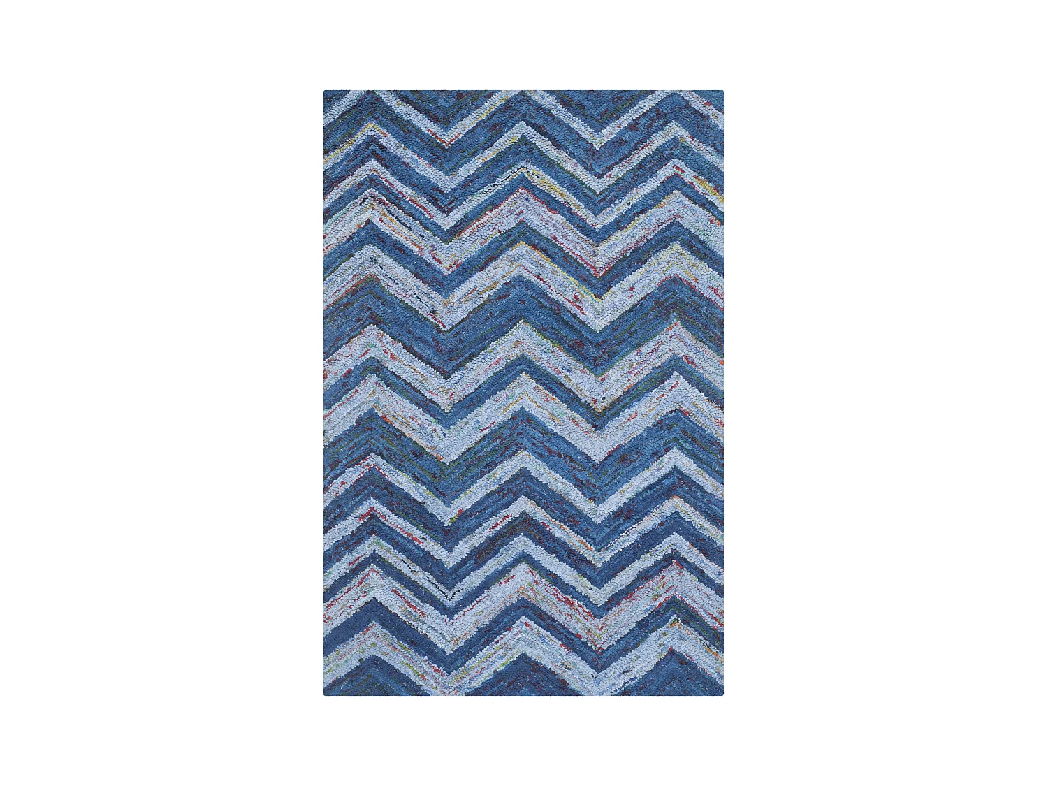 Tapis Bleu/Multicolore 122 X 183 cm - Anna