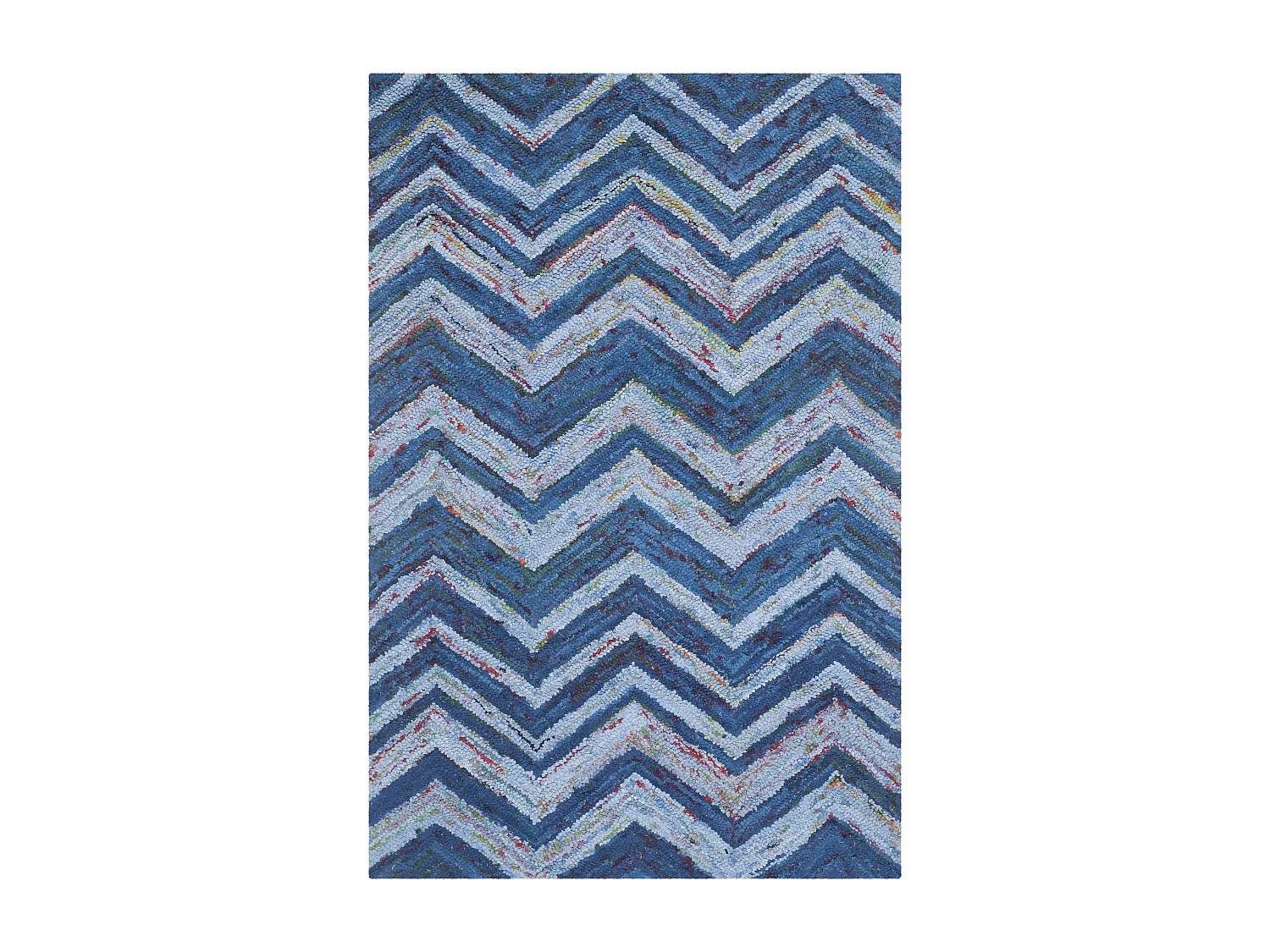 Tapis Bleu/Multicolore 122 X 183 cm - Anna