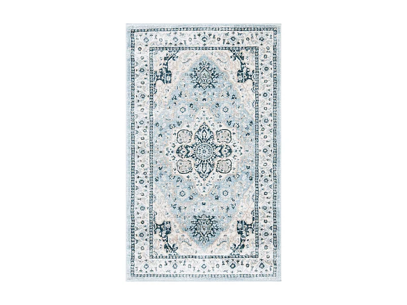Tapis Bleu/Neutre 122 X 183 cm - Isabela