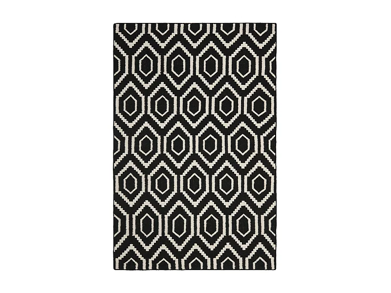 Tapis Noir/Neutre 183 X 274 cm - Casablanca