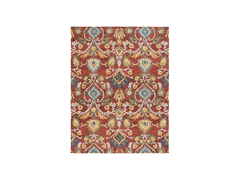 Tapis Rouge/Multicolore 244 X 305 cm - Juni