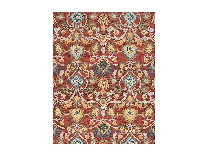 Tapis Rouge/Multicolore 244 X 305 cm - Juni