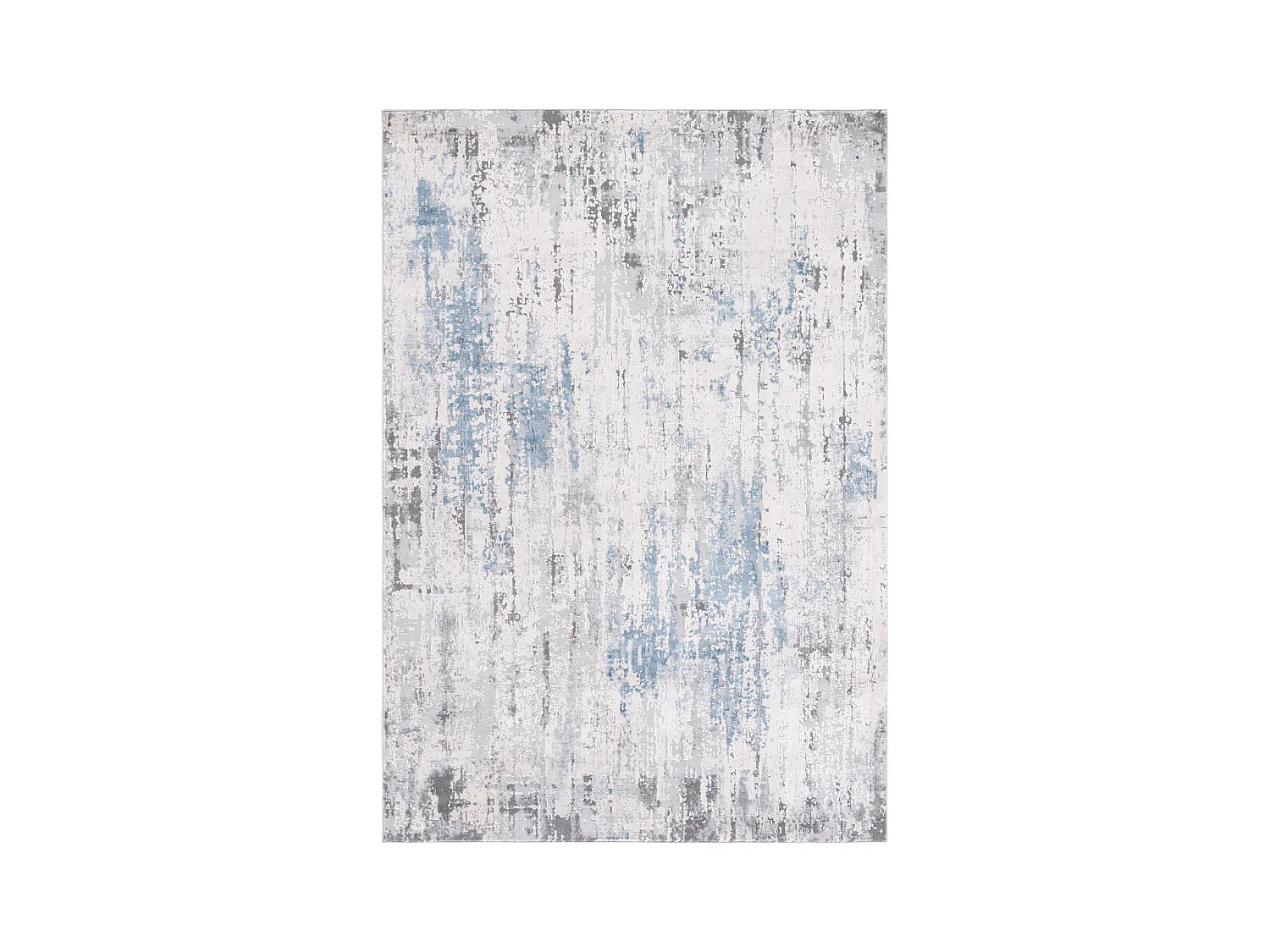 Tapis Gris/Bleu 122 X 183 cm - Cora