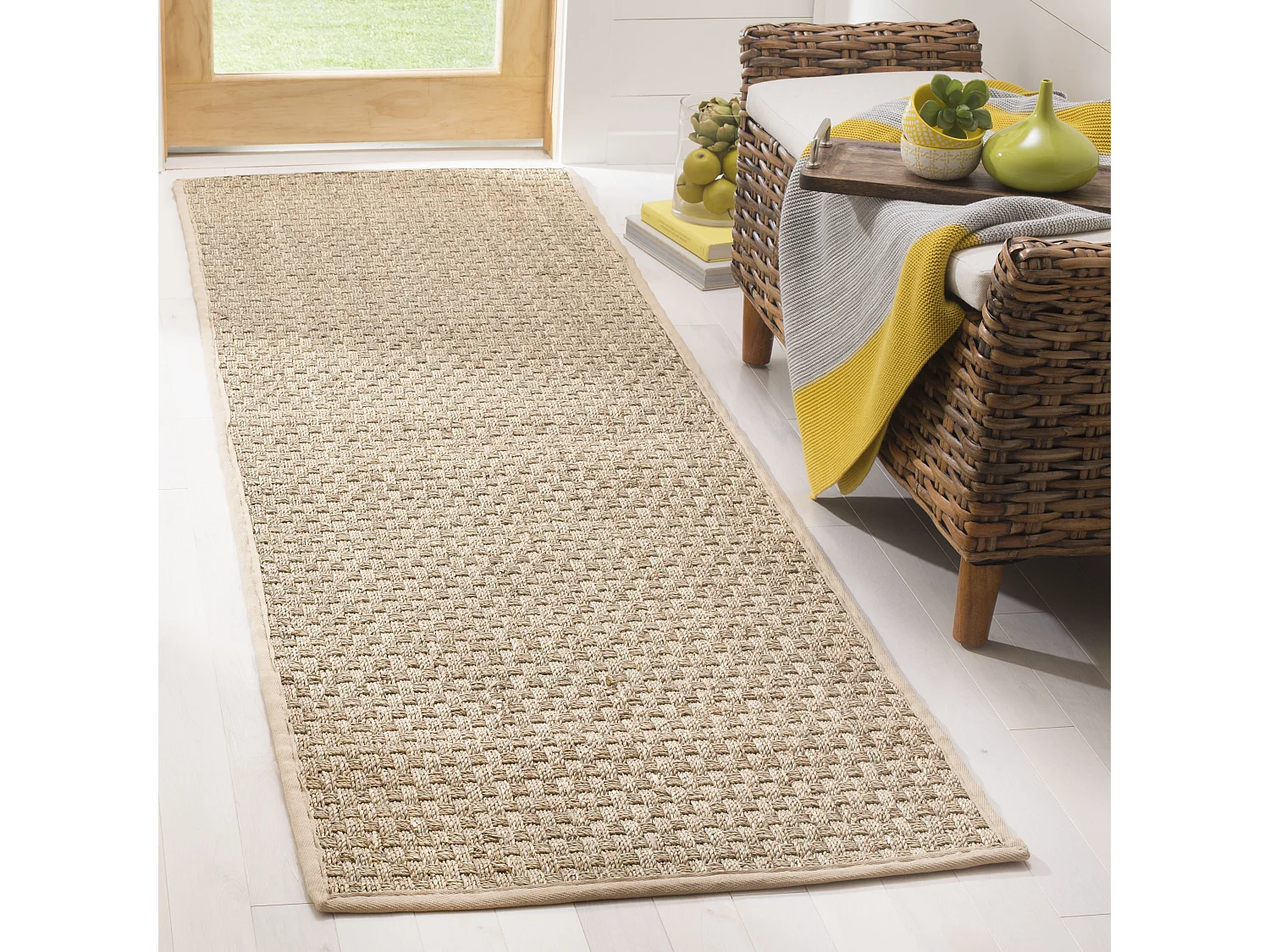 Tapis Naturel/Beige 76 X 183 cm - Roselyn