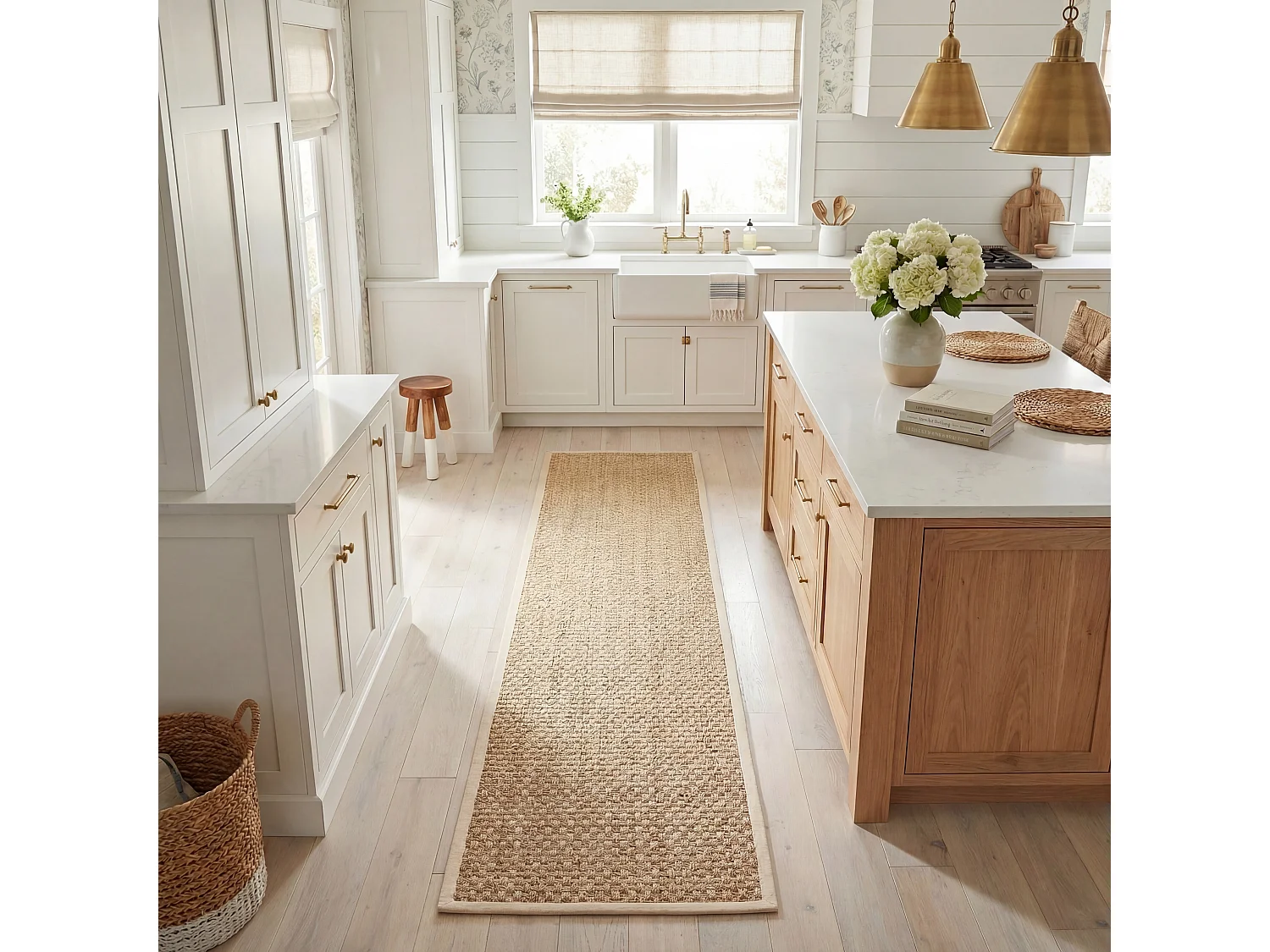 Tapis Naturel/Beige 76 X 183 cm - Roselyn