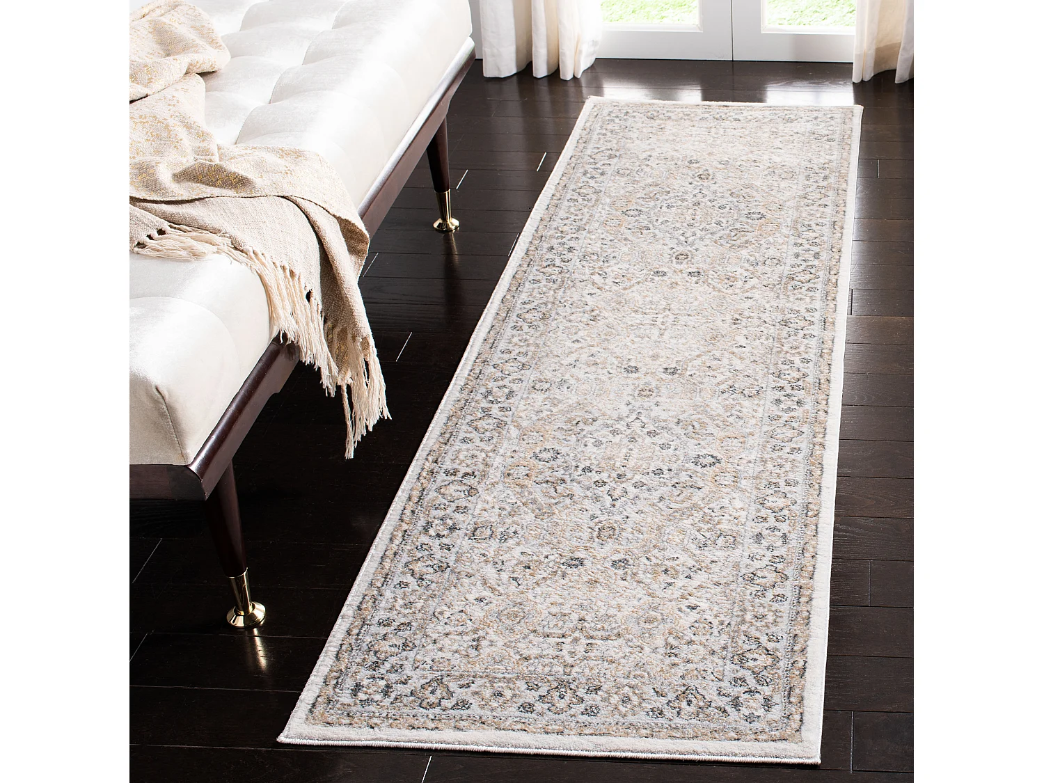 Tapis Blanc 66 X 244 cm - Ileana