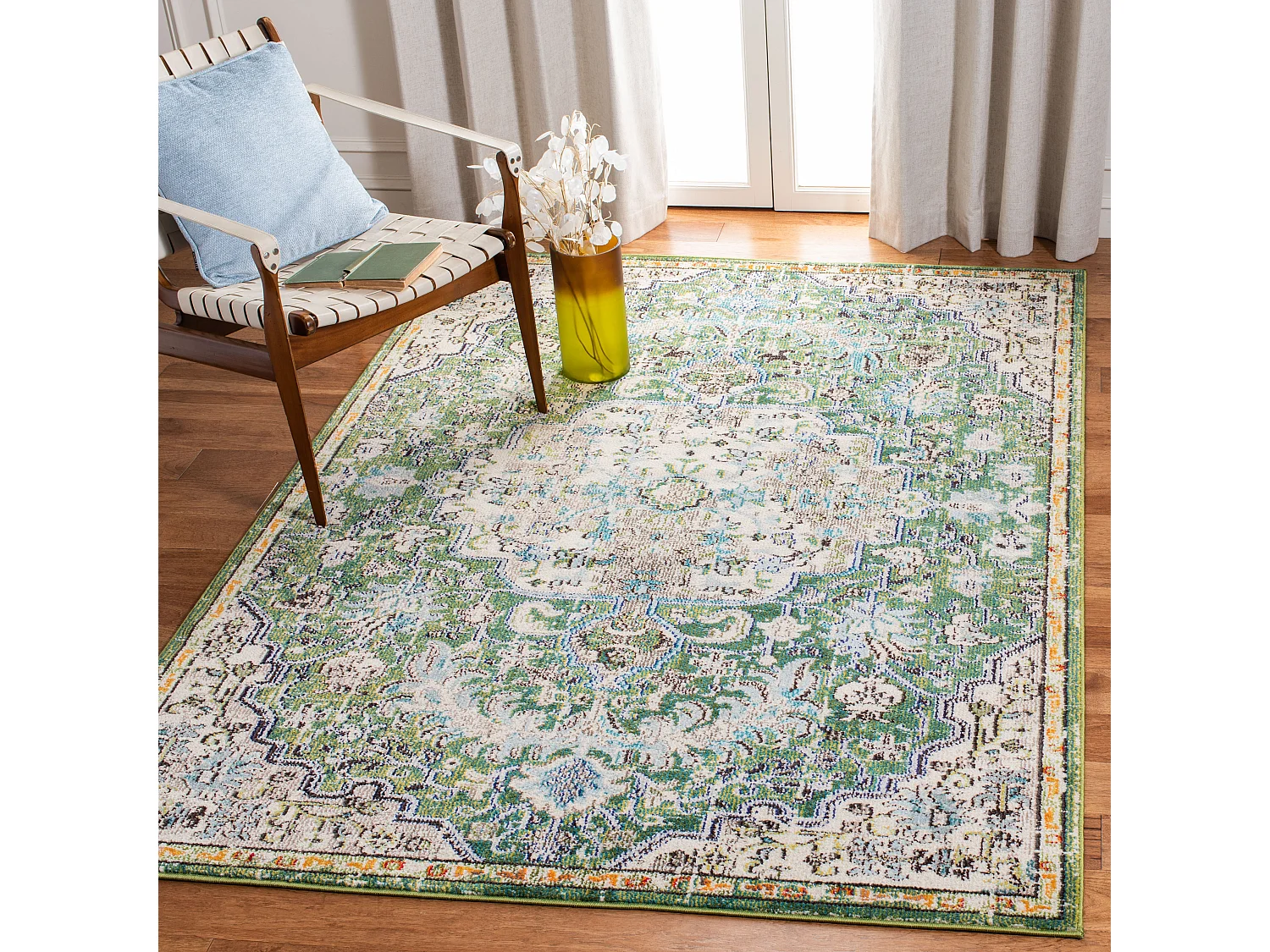 Tapis Vert 122 X 183 cm - Maia