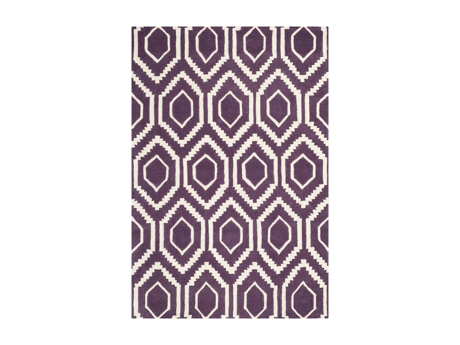 Tapis Violet/Ivoire 122 X 183 cm - Essex
