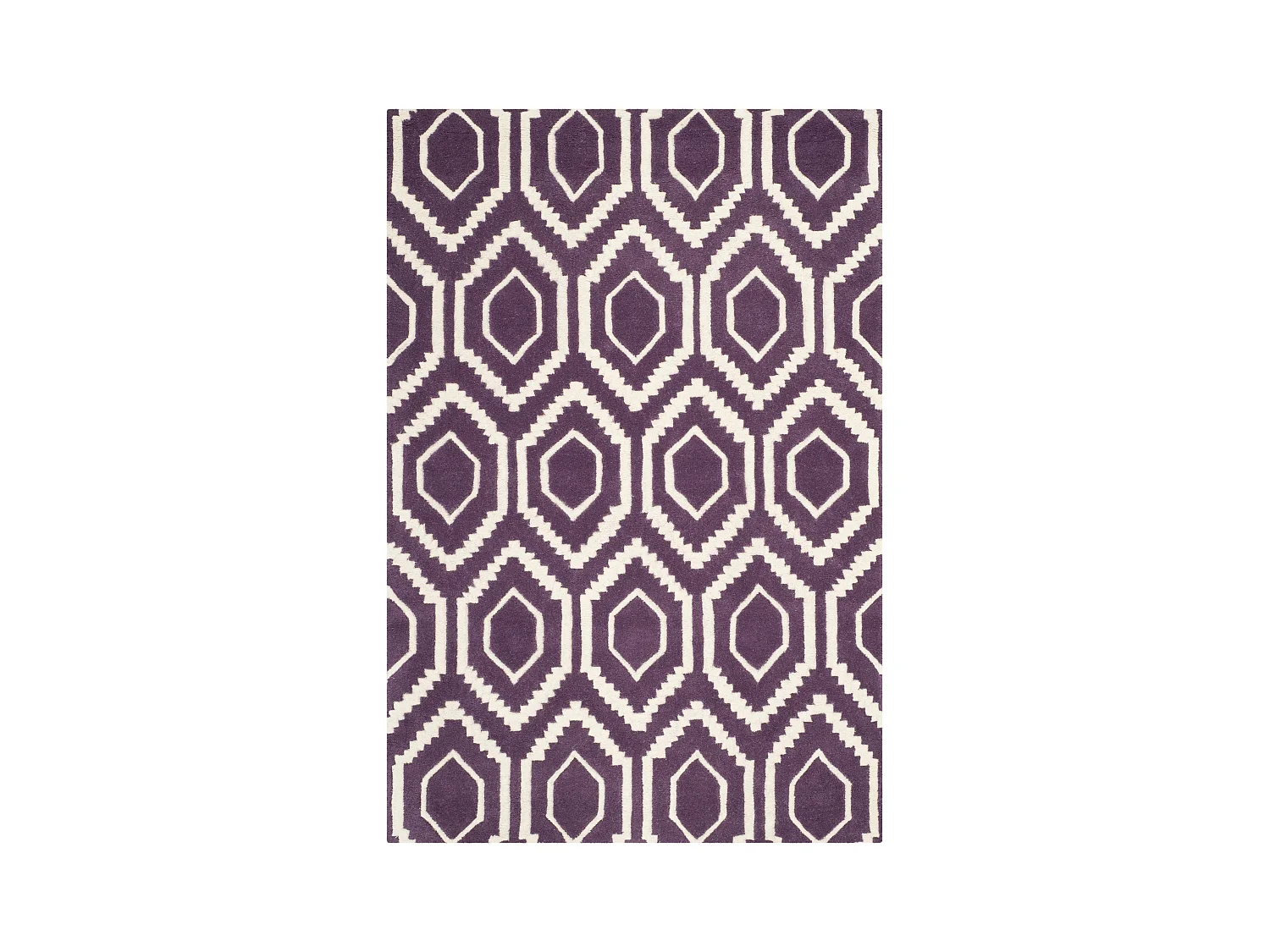 Tapis Violet/Ivoire 122 X 183 cm - Essex