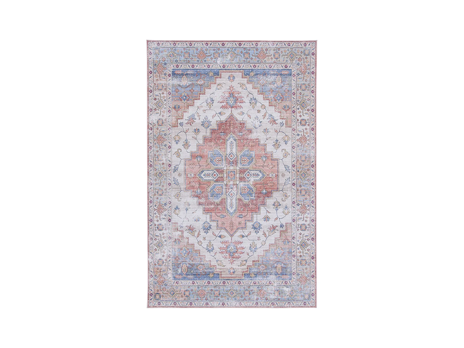 Tapis Beige/Bleu 152 X 244 cm - Tripp