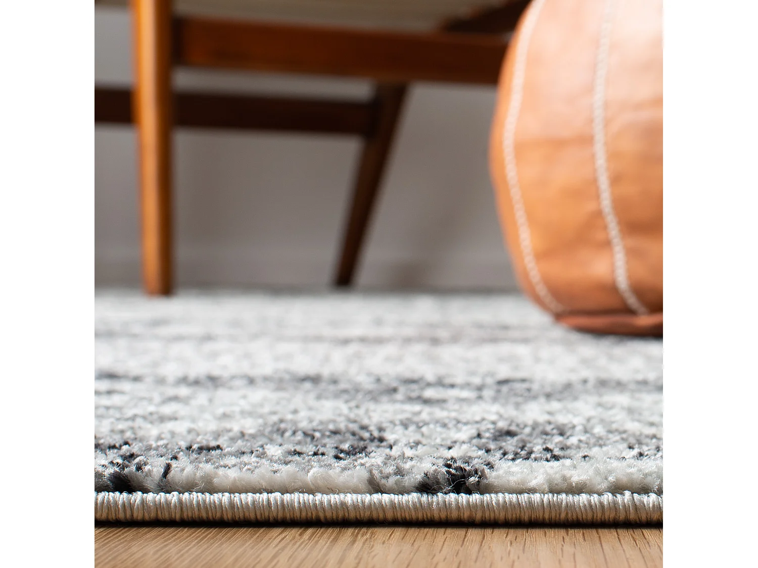 Tapis Gris/Neutre 91 X 152 cm - Esme