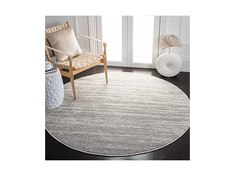 Tapis Ivoire/Argent 122 X 122 cm - Marius