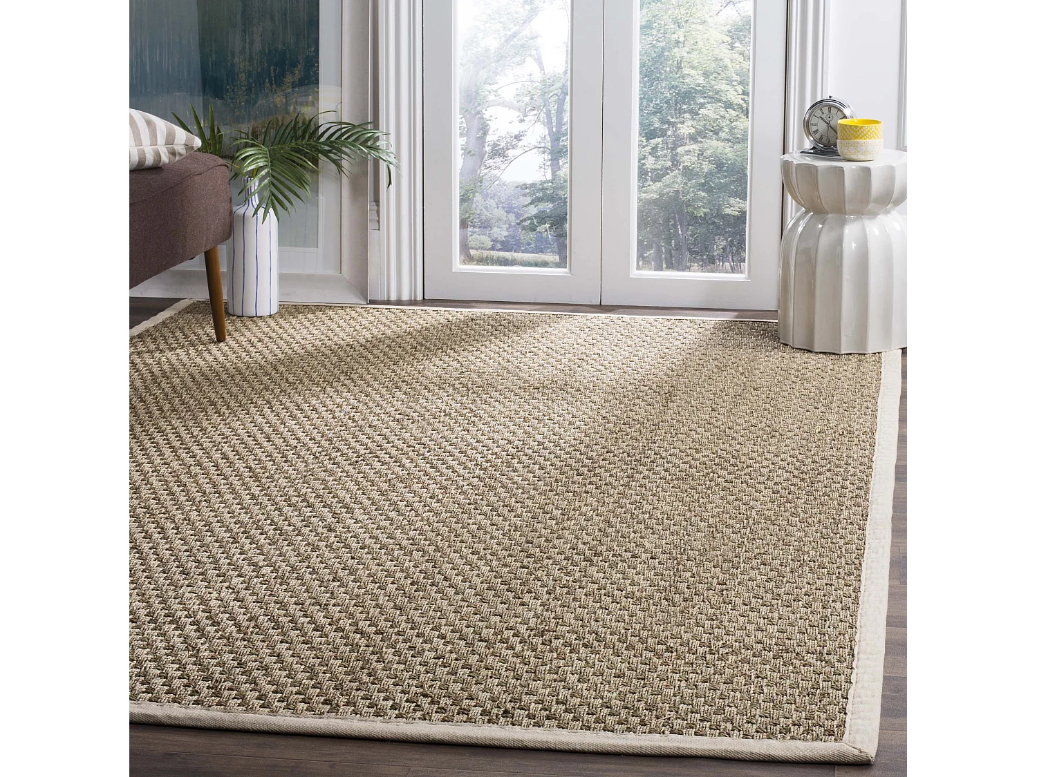 Tapis Naturel/Ivoire 183 X 274 cm - Roselyn
