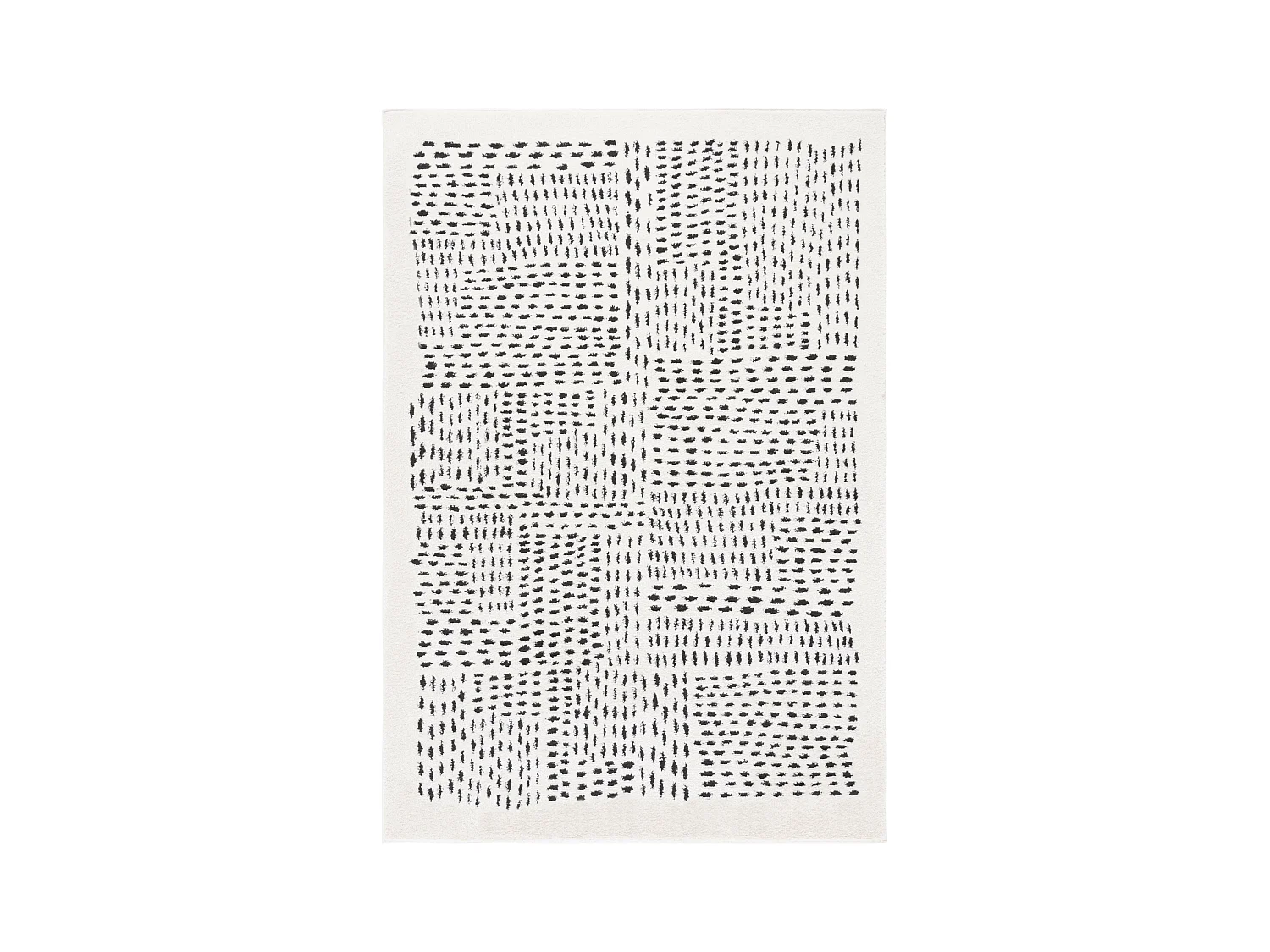 Tapis Ivoire/Noir 244 X 305 cm - Grazia