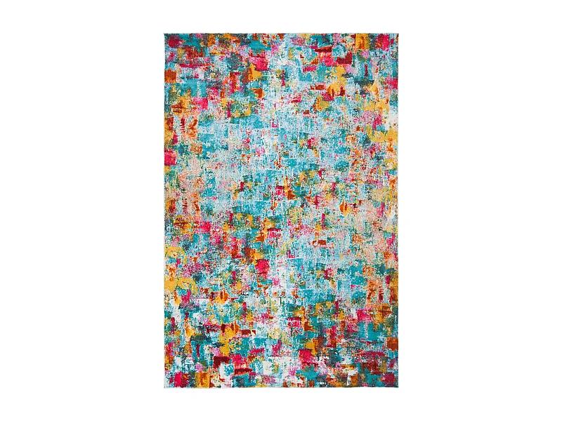 Tapis Bleu/Rose 122 X 183 cm - Evelynn