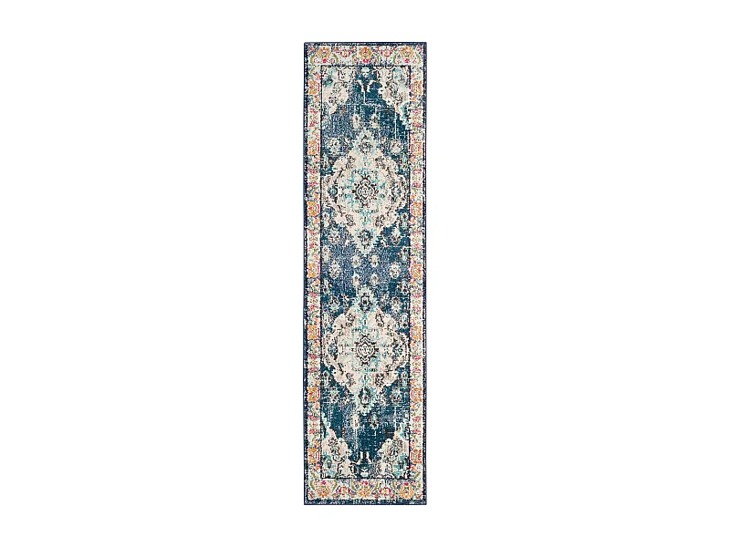 Tapis Bleu Marine/Bleu 66 X 183 cm - Milà