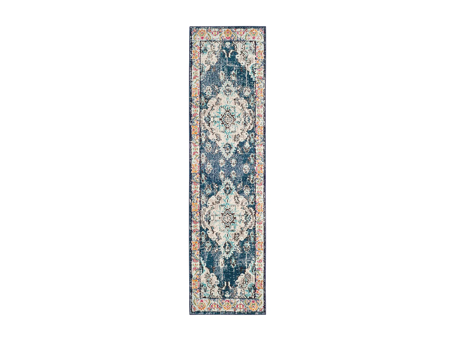 Tapis Bleu Marine/Bleu 66 X 183 cm - Milà