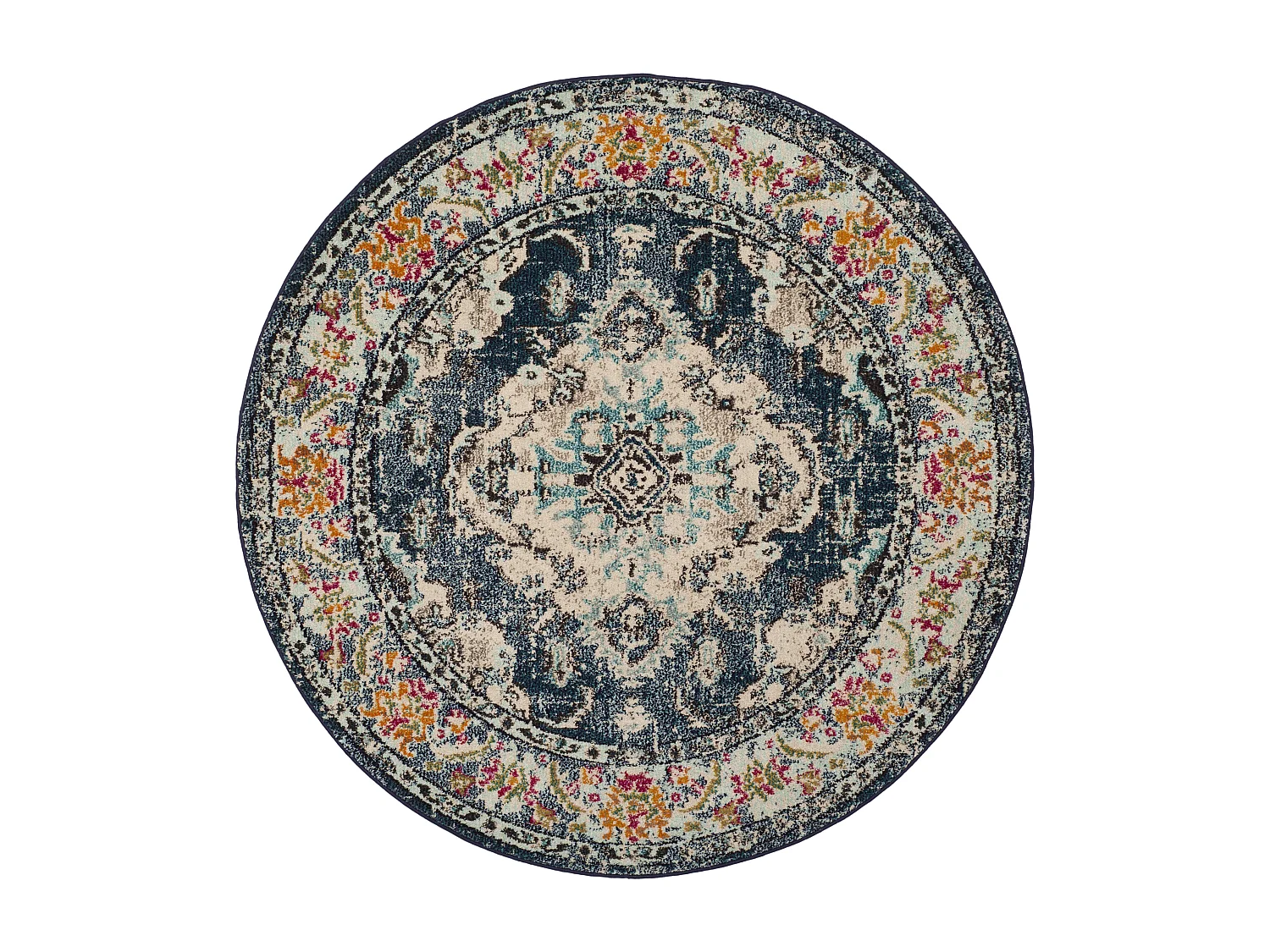 Tapis Bleu Marine/Bleu 66 X 183 cm - Milà