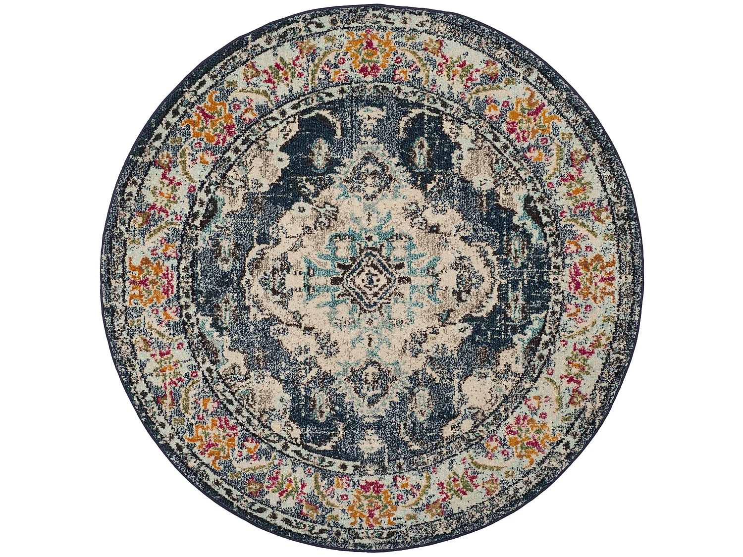 Tapis Bleu Marine/Bleu 66 X 183 cm - Milà