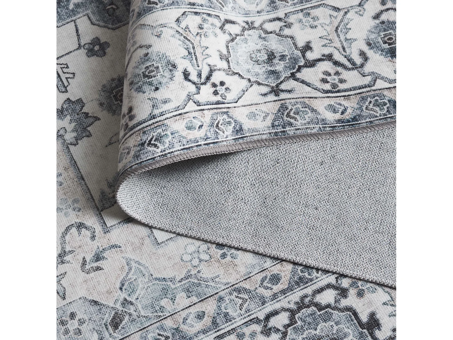 Tapis Ivoire/Bleu 244 X 305 cm - Coraline