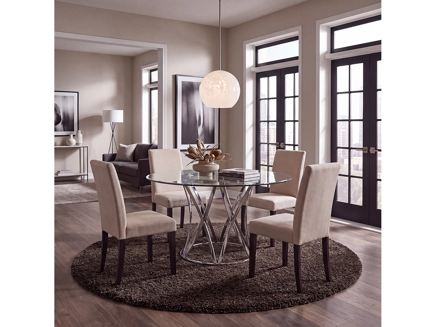 Tapis Neutre 201 X 201 cm - Crosby