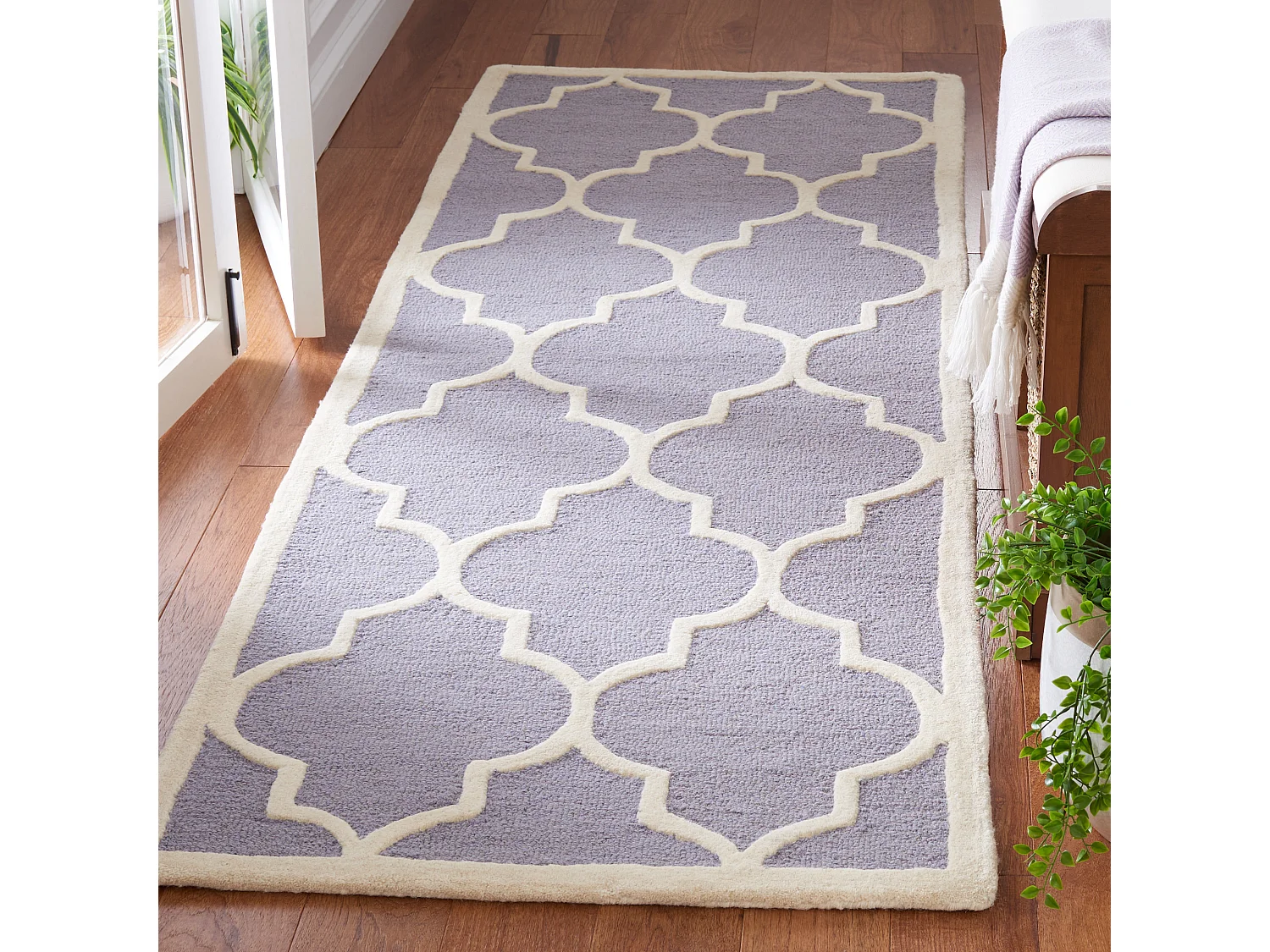 Tapis Gris/Neutre 76 X 244 cm - Sky