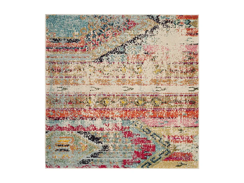 Tapis Multicolore 122 X 122 cm - Livia