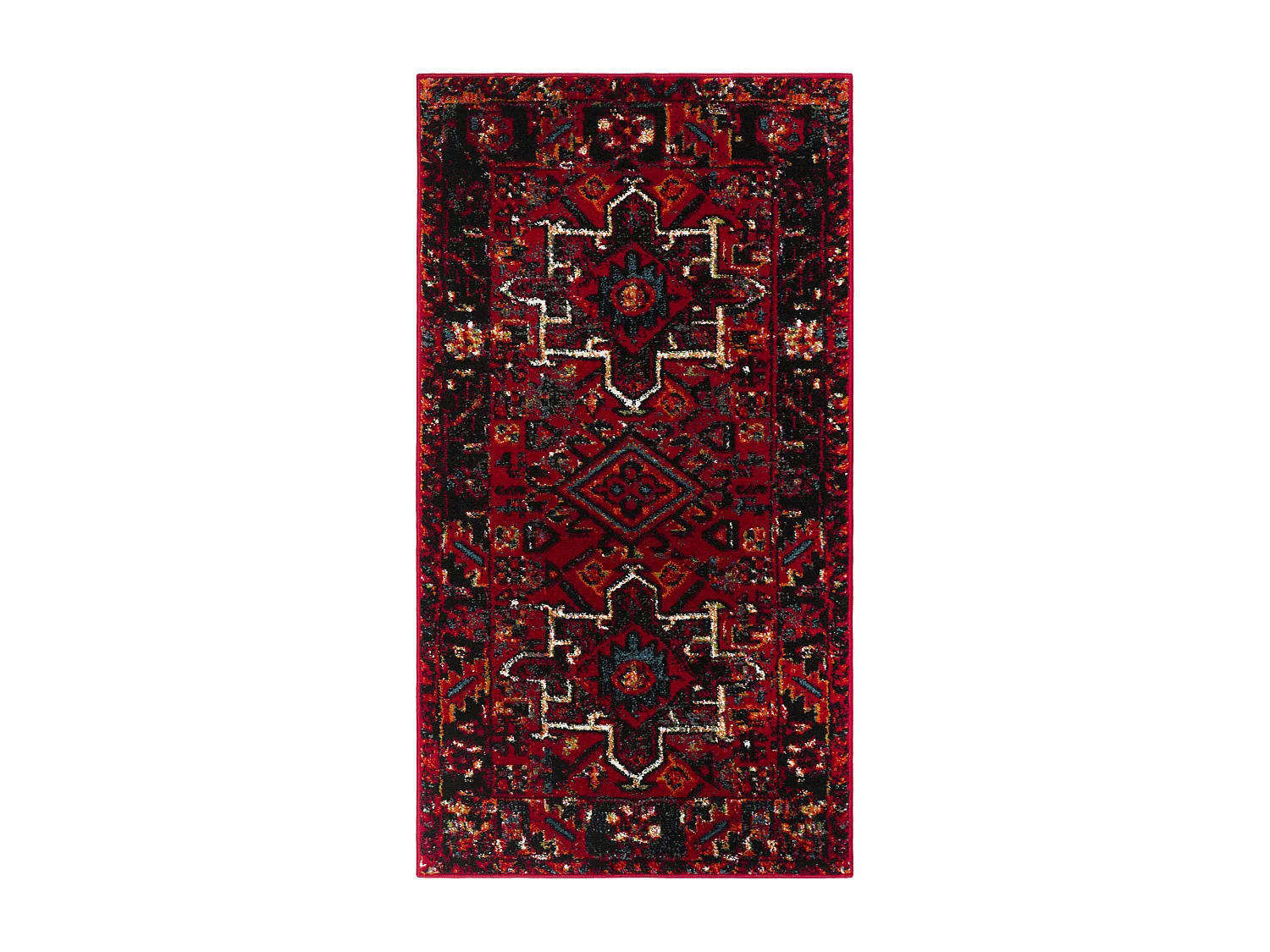 Tapis Rouge/Multicolore 61 X 91 cm - Henley