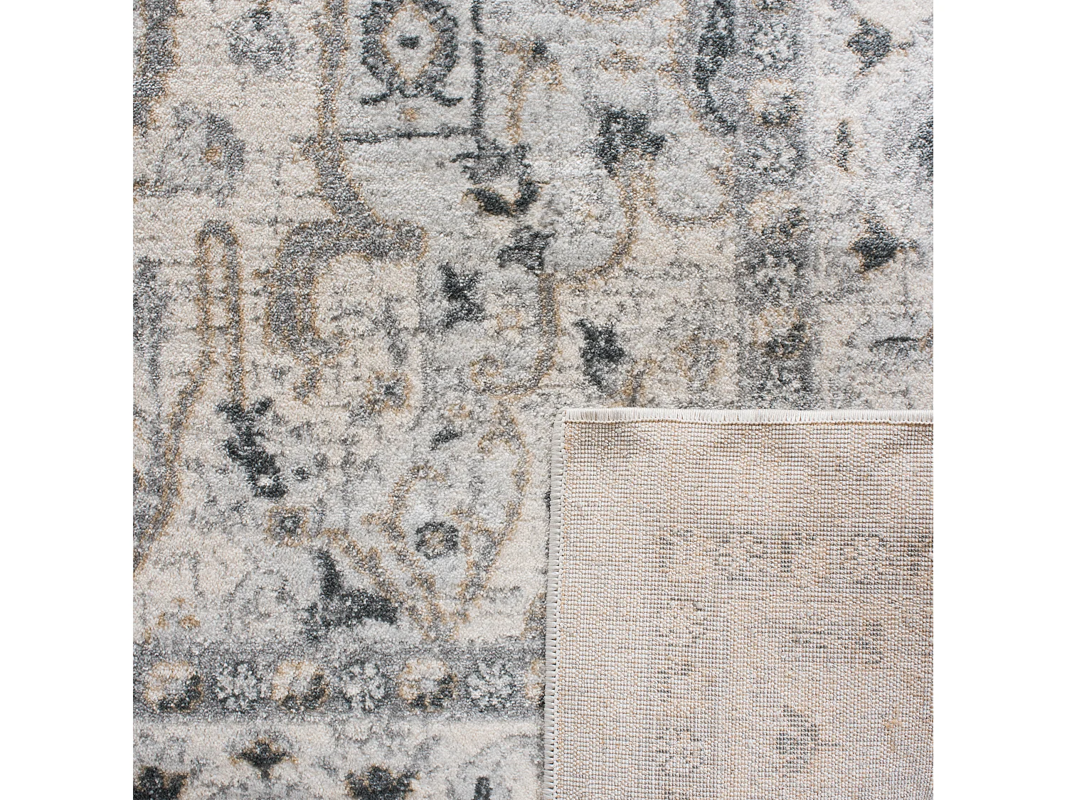 Tapis Gris/Gris 91 X 152 cm - Isabela